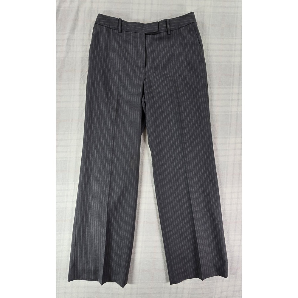 Brooks Brothers Pants Womens 100% Wool Pinstripe Caroline Fit Dress Trousers 8